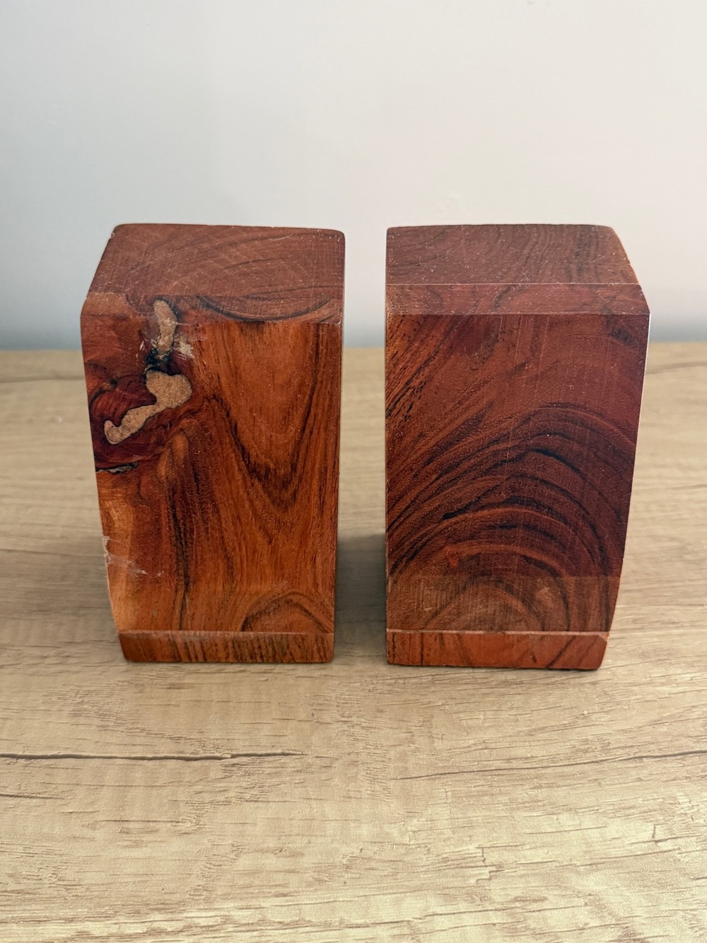 Hearth & Hand Solid Acacia Wood Bookends - Picture 5 of 7